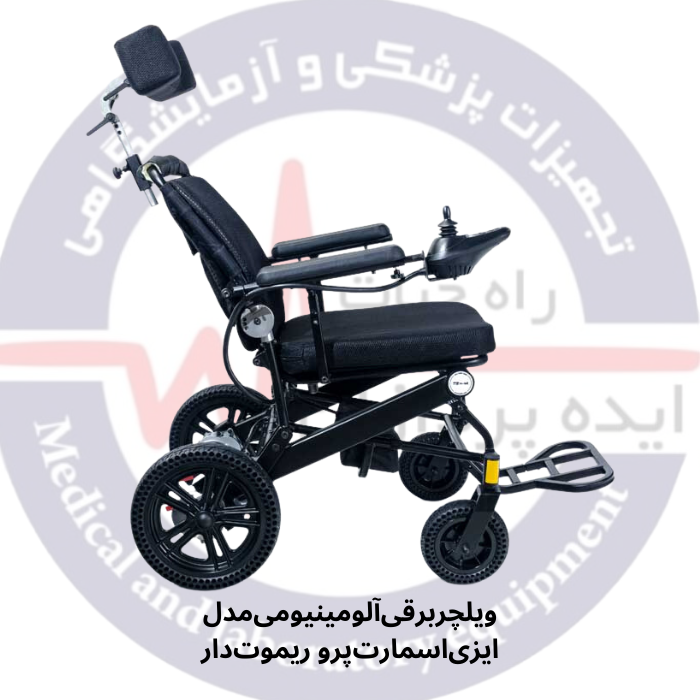 ویلچربرقیآلومینیومیمدل ایزیاسمارتپرو ریموتدار برند ایزی موبیل