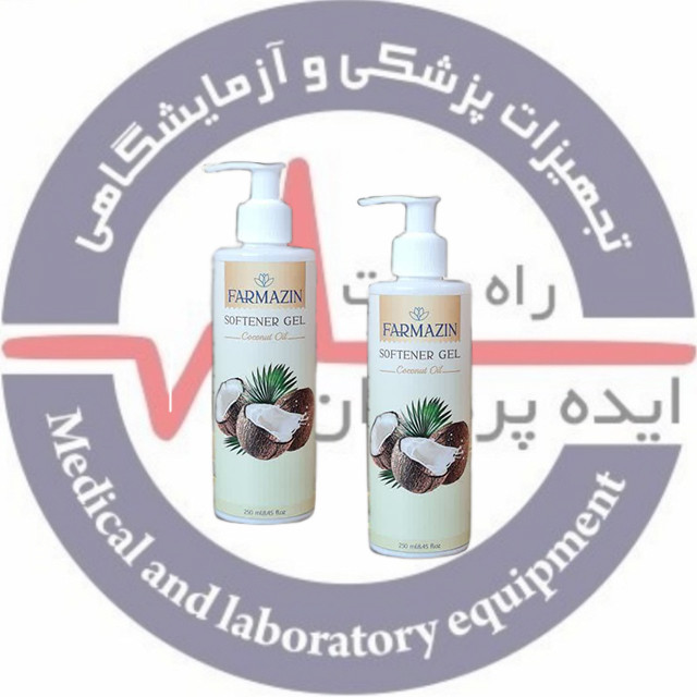 ژل نرمکننده پوست خشک حاوی روغن نارگیل برند فارمازین