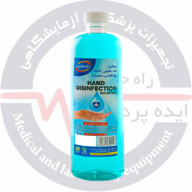 محلول ضدعفونی کننده دست (برپایه اتانول 70%) برند فارمازین 1لیتر