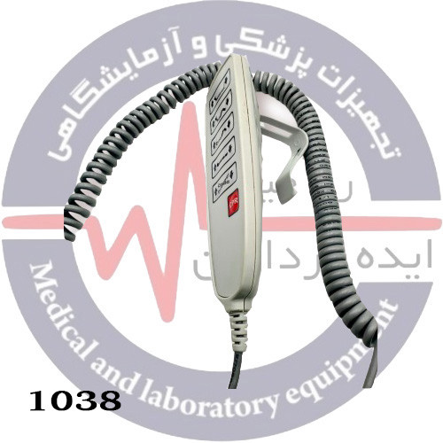 ریموت کنترل تخت ۳ موتوره کد: 1038